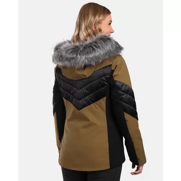  Női sídzseki KILPI LIN-W WL0110KI KHAKI 