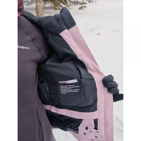 Hölgyek ski dzseki HUSKY GAMBI L RÓZSASZÍN/KÉK 