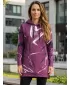 Prémium női funkcionális hosszabbított pulóver ALTISPORT VOJ/ALW049MI03 LILA