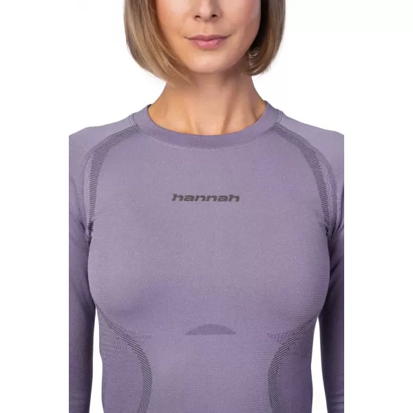  Női termikus póló HANNAH THERMO ACTIVE TS L/S W WISTERIA 