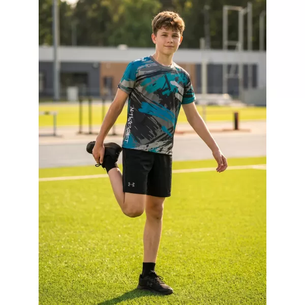  Gyermek prémium funkcionális póló ALTISPORT VOJ/ALK014TR01 FEKETE/KEROZIN 
