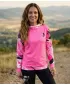 Prémium funkcionális női pulóver ALTISPORT VOJ/ALW039MI01 FLUO RÓZSASZÍN