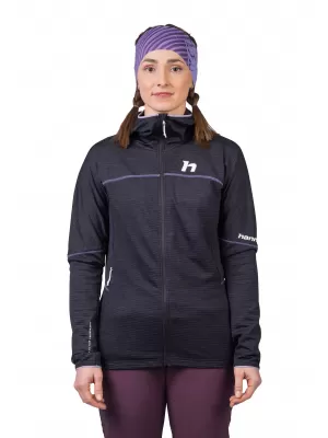 Női pulóver HANNAH MEDA HOODY ANTRACIT MEL