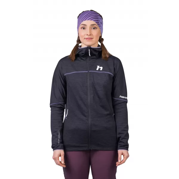  Női pulóver HANNAH MEDA HOODY ANTRACIT MEL 