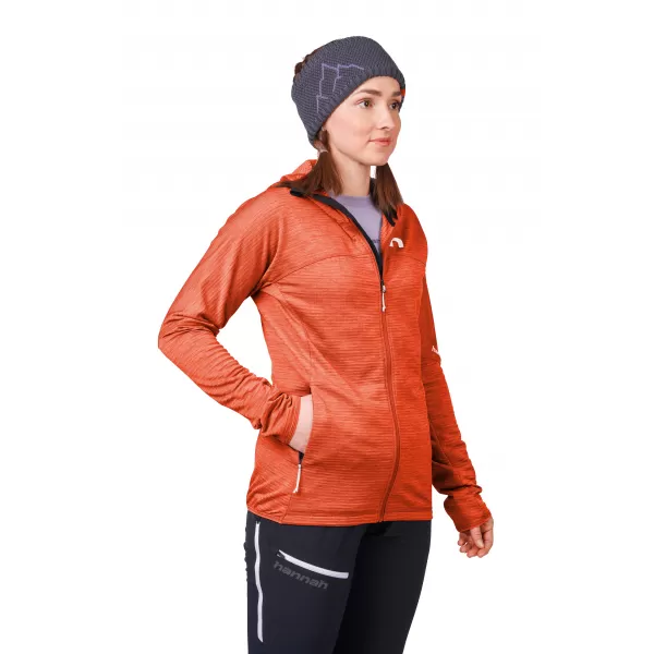 Női pulóver HANNAH MEDA HOODY FŰSZERES NARANCS MEL 