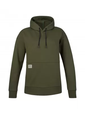 Női pulóver HANNAH SANDY HOODY SZŐLŐLEVÉL