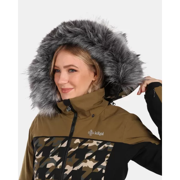  Női sídzseki KILPI CLAIR-W WL0107KI KHAKI 