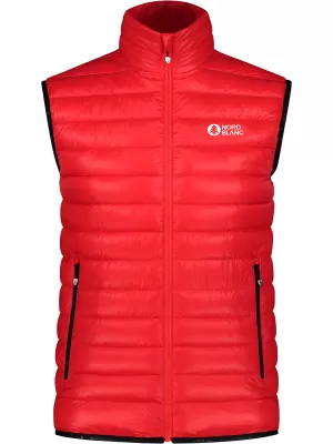 Férfi téli mellény NORDBLANC TUNDRA NBWJM8068 PIROS
