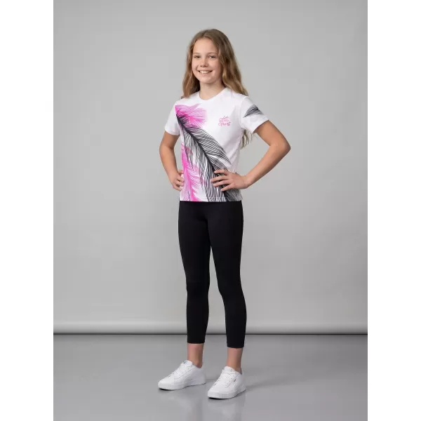 Gyermek prémium funkcionális póló ALTISPORT VOJ/ALK001TR01 FEHÉR 