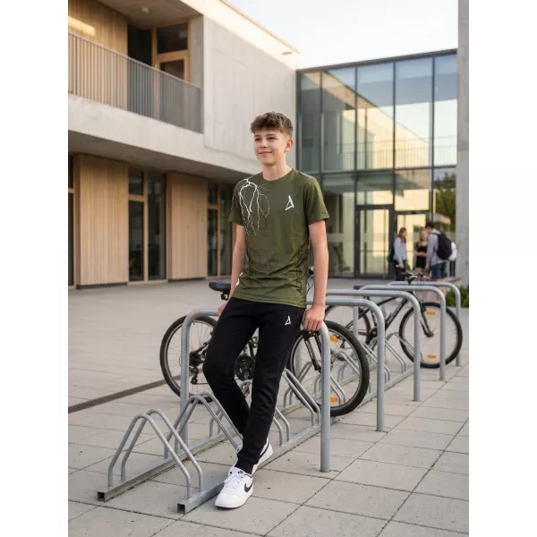 Gyermek prémium funkcionális póló ALTISPORT VOJ/ALK004TR01 OLAJBOGYÓ 