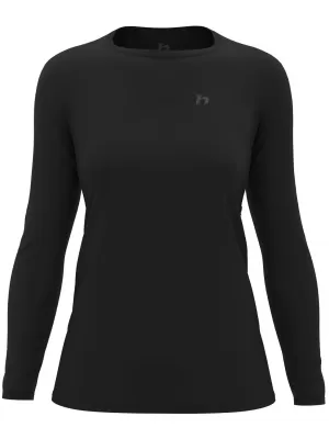 Hosszú ujjú női póló HANNAH LESLIE L/S ANTRACIT
