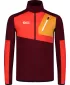 Férfi powerfleece pulóver NORDBLANC RIVER NBSFM8011 BURGUNDIA