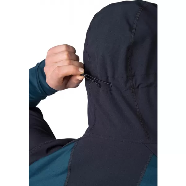  Férfi dzseki HANNAH TRANE HOODY ANTRACIT/RÉTEGZETT TENGER 