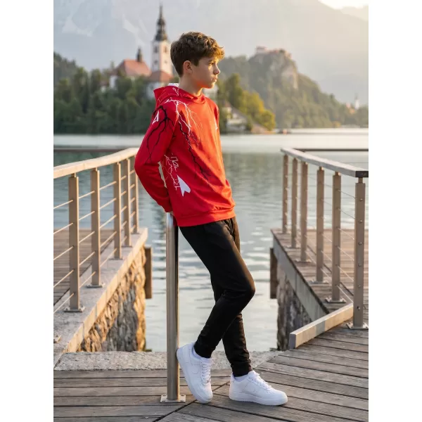  Gyermek prémium funkcionális pulóver ALTISPORT VOJ/ALK004MI01 PIROS 