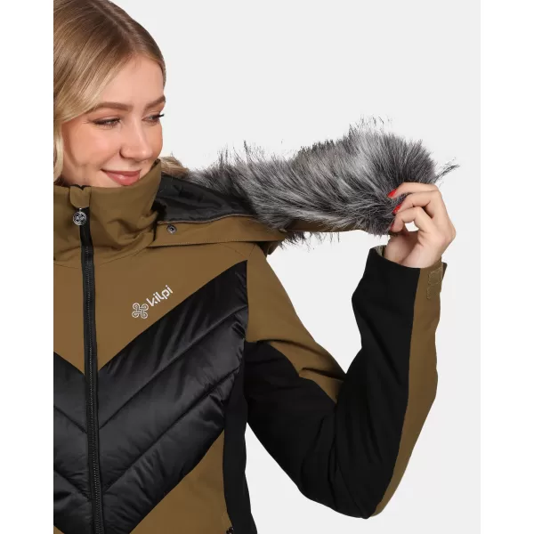  Női sídzseki KILPI LIN-W WL0110KI KHAKI 