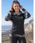 Prémium funkcionális női pulóver ALTISPORT VOJ/ALW039MI01 FEKETE/FEHÉR
