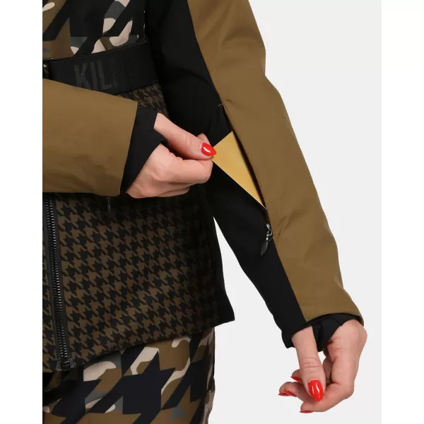  Női sídzseki KILPI CLAIR-W WL0107KI KHAKI 