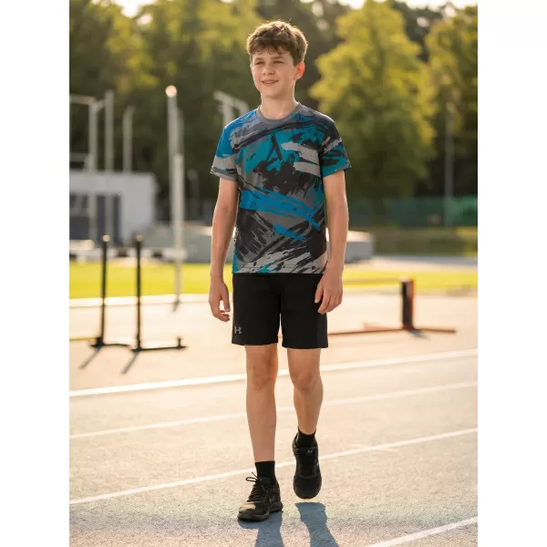  Gyermek prémium funkcionális póló ALTISPORT VOJ/ALK014TR01 FEKETE/KEROZIN 