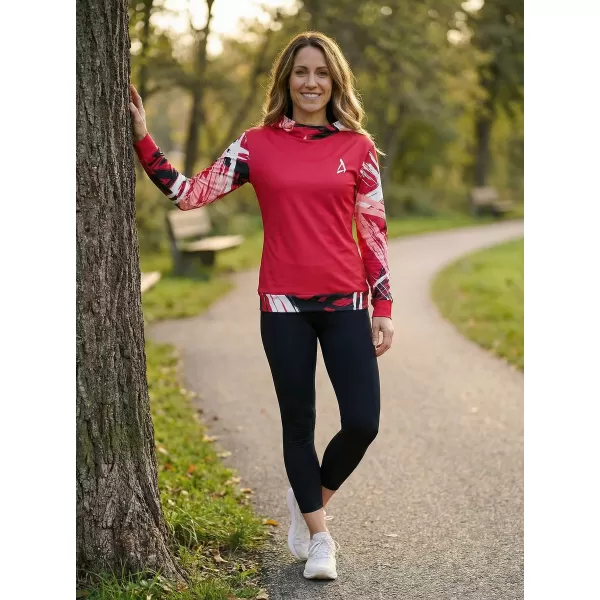  Prémium funkcionális női pulóver ALTISPORT VOJ/ALW039MI01 VIVA MAGENTA 