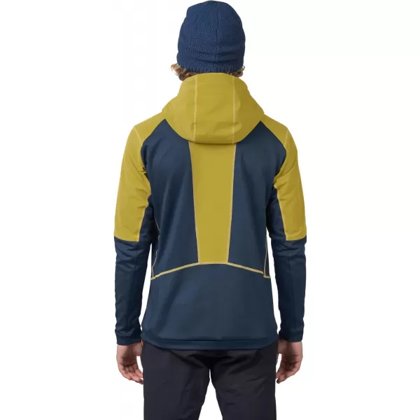  Férfi dzseki HANNAH TRANE HOODY AVOKÁDÓ OLAJ/RÉTEGZETT TENGER 