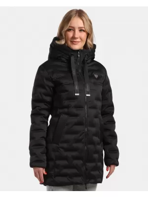 Női télikabát KILPI BELIZE-W WL0133KI FEKETE
