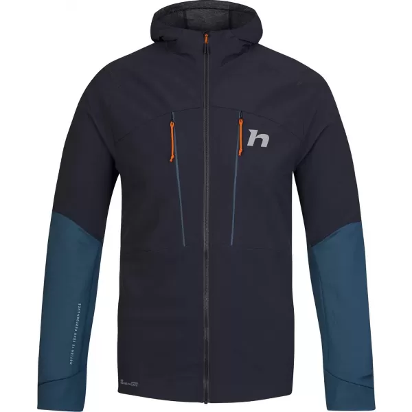  Férfi dzseki HANNAH TRANE HOODY ANTRACIT/RÉTEGZETT TENGER 