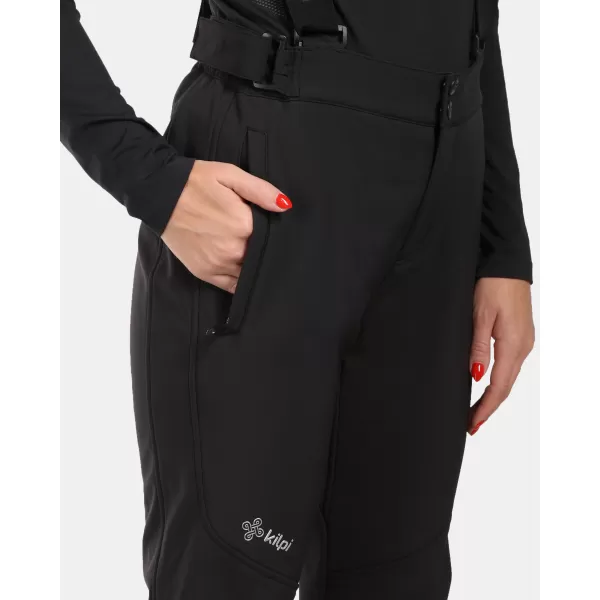  Női softshell sínadrág KILPI RHEA-W WL0409KI FEKETE 
