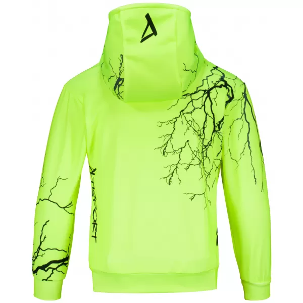  Gyermek prémium funkcionális pulóver ALTISPORT VOJ/ALK004MI01 NEON SÁRGA 