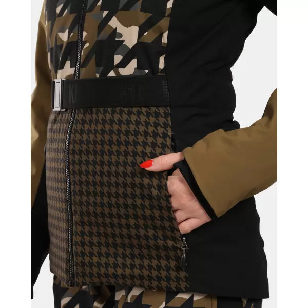  Női sídzseki KILPI CLAIR-W WL0107KI KHAKI 