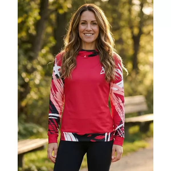  Prémium funkcionális női pulóver ALTISPORT VOJ/ALW039MI01 VIVA MAGENTA 