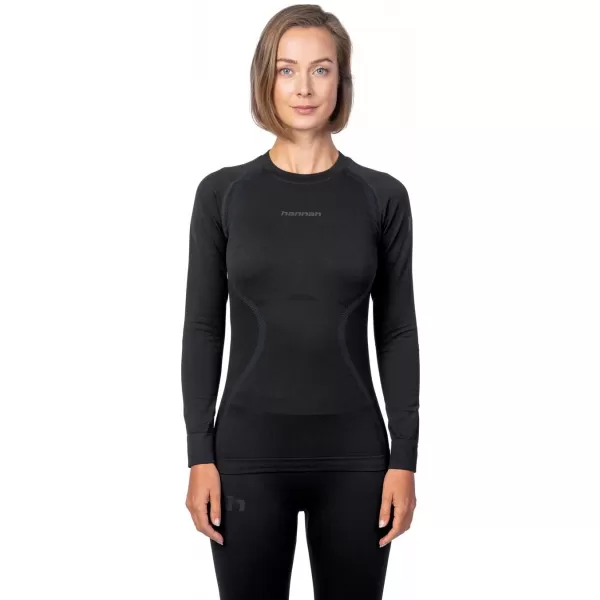  Női termikus póló HANNAH THERMO ACTIVE TS L/S W ANTRACIT 