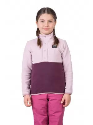 Gyermek pulóver HANNAH MINT JR IBOLYA JÉG/FIG
