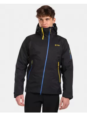 Hardshell férfi kabát KILPI METRIX-M WM0136KI FEKETE