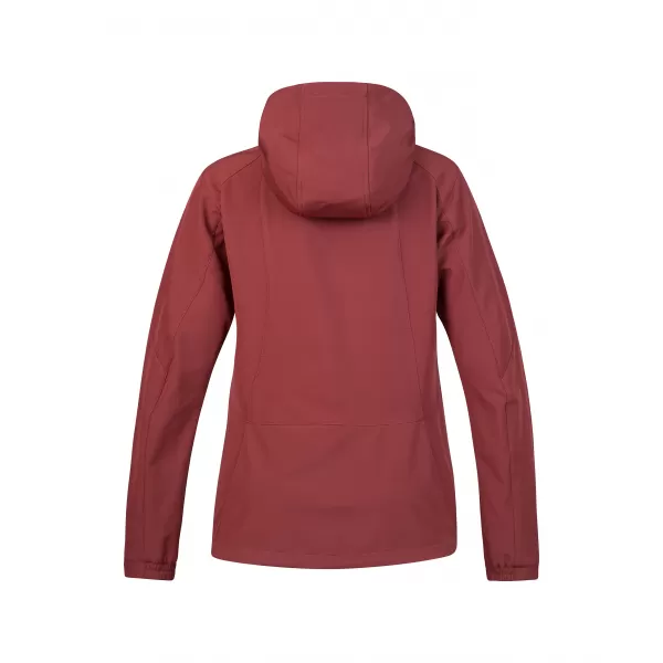  Női softshell kabát HANNAH BRIA ÉGETT ROZSDASZÍN 