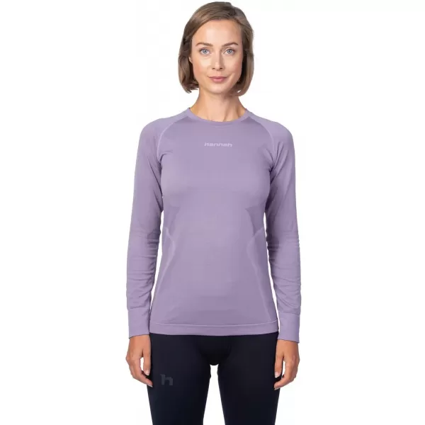  Női termikus póló HANNAH ACTIVE TS L/S W WISTERIA 