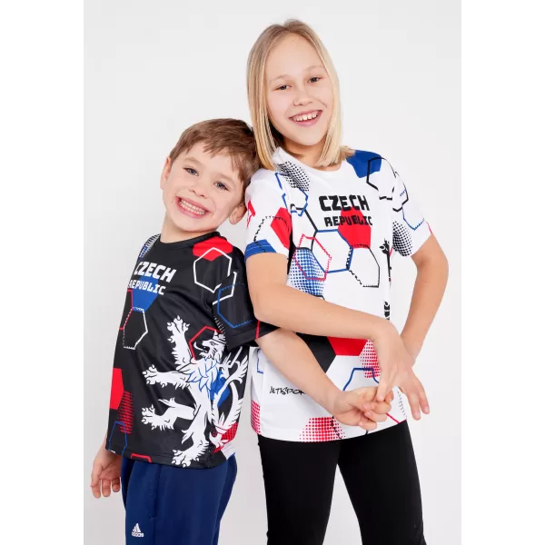 Gyermek prémium funkcionális póló ALTISPORT VOJ/ALK036TR01 FEKETE 