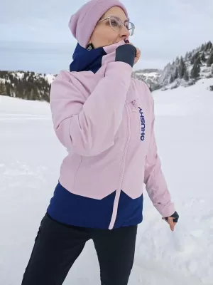 Hölgyek ski dzseki HUSKY GAMBI L RÓZSASZÍN/KÉK