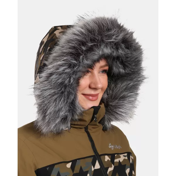  Női sídzseki KILPI CLAIR-W WL0107KI KHAKI 