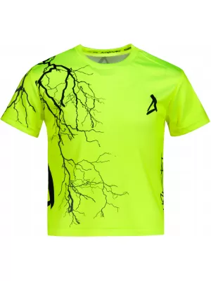 Gyermek prémium funkcionális póló ALTISPORT VOJ/ALK004TR01 NEON SÁRGA