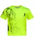 Gyermek prémium funkcionális póló ALTISPORT VOJ/ALK004TR01 NEON SÁRGA