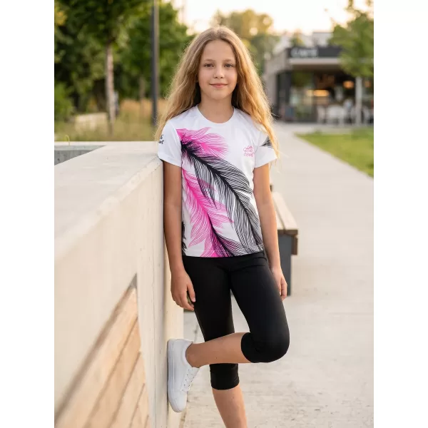  Gyermek prémium funkcionális póló ALTISPORT VOJ/ALK001TR01 FEHÉR 