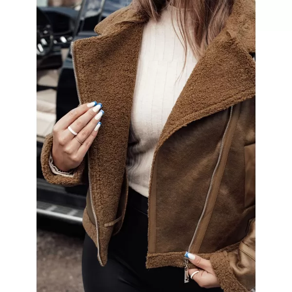  Női kabát DSTREET SOFTSTILL TY4747 KARAMELLA 