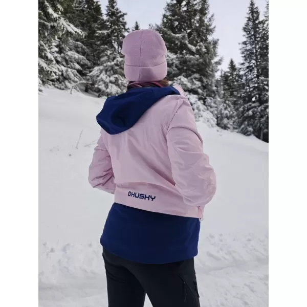 Hölgyek ski dzseki HUSKY GAMBI L RÓZSASZÍN/KÉK 