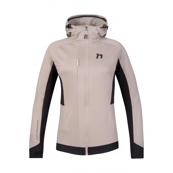  Női pulóver HANNAH NELA HOODY KECSKE/ANTRACIT 