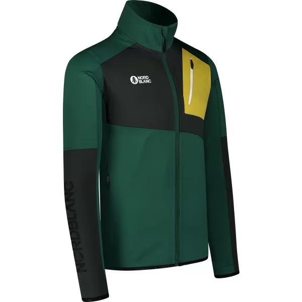  Férfi powerfleece pulóver NORDBLANC RIVER ZÖLD 