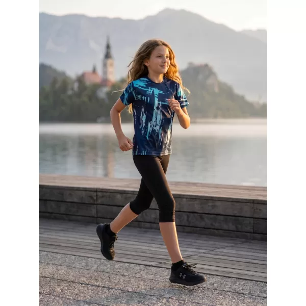  Gyermek prémium funkcionális póló ALTISPORT VOJ/ALK010TR01 KIRÁLYKÉK 