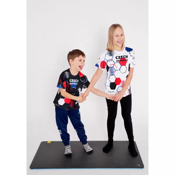  Gyermek prémium funkcionális póló ALTISPORT VOJ/ALK036TR01 FEHÉR 