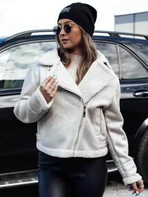 Női kabát DSTREET SOFTSTILL TY4748 FEHÉR