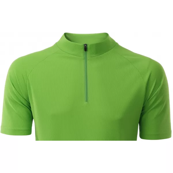  Férfi kerékpáros mez ALTISPORT NoPrint NP/ALM215NJ LIME ZÖLD 