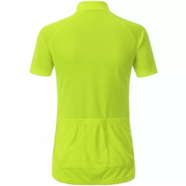 Női kerékpáros mez ALTISPORT NoPrint NP/ALW115NJ ÉLÉNK SÁRGA 